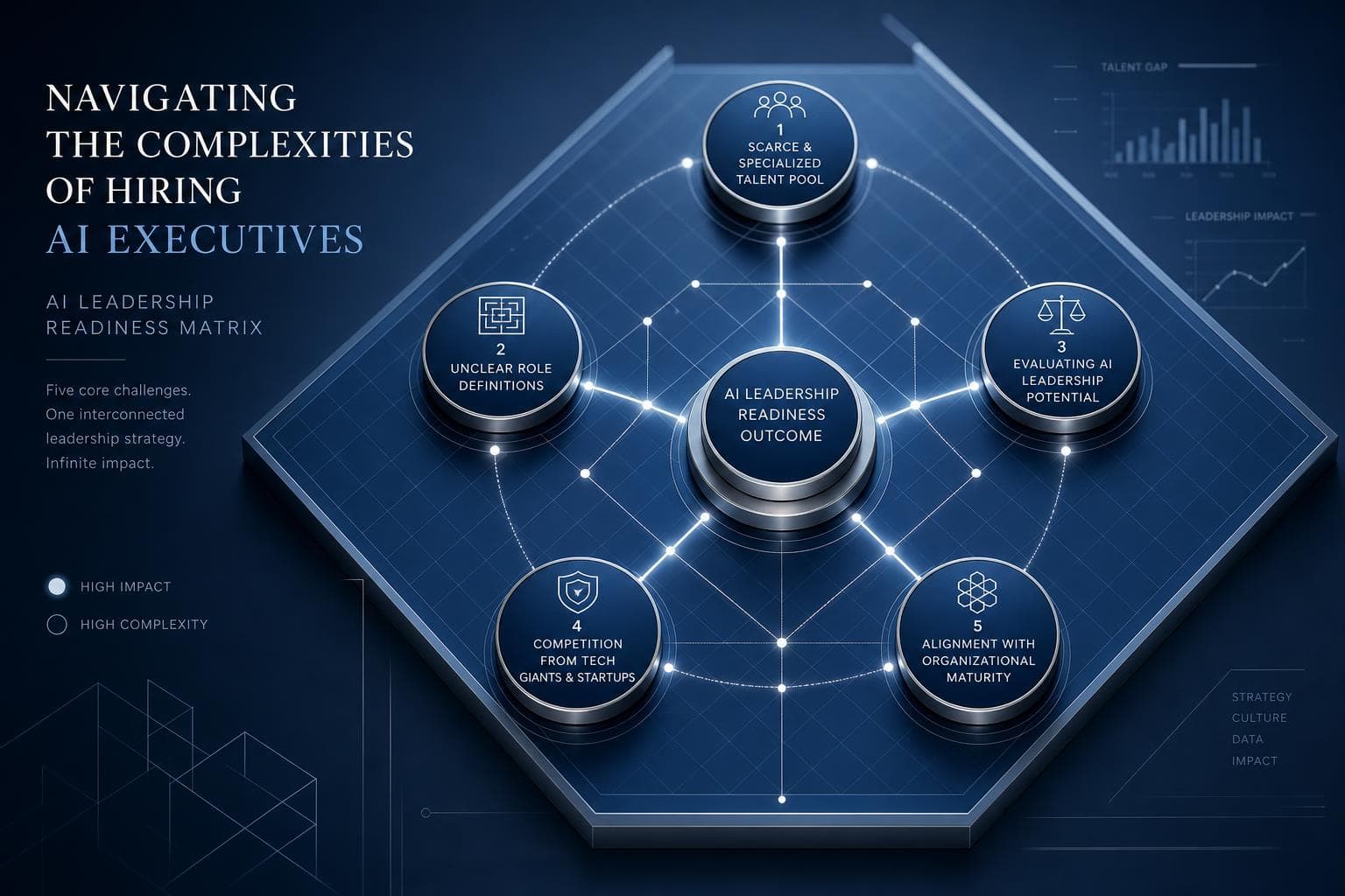 The AI Leadership Readiness Matrix: Navigating the Five Core Challenges of Hiring AI Executives